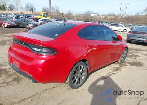2013 Dodge Dart Sxt from USA, damaged, VIN 1C3CDFBA0DD323333